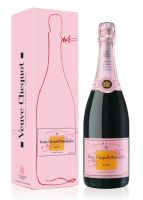 Шампанское Veuve Clicquot Brut Rose / Вдова Клико Брют Розовое в подарочной коробке
