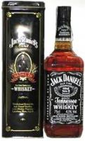 Jack Daniel's, with metal box / Джек Дэниэлс, п/у