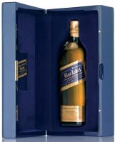 Johnnie Walker Blue Label, Lacquer case  / Джонни Уокер Блю Лэйбл, в деревянной коробке
